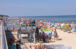 Sarbinowo plaża i okolica